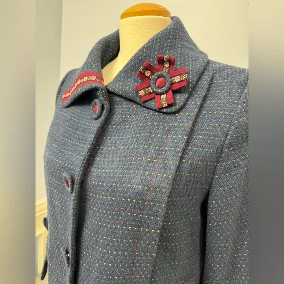 Wool Blend lined Jacket - Picture 3 of 12